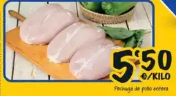Cash Fresh Pechuga de pollo entera oferta