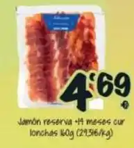 Cash Fresh Jamon reserva oferta