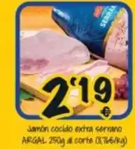 Cash Fresh Argal - jamon cocido extra serrano oferta