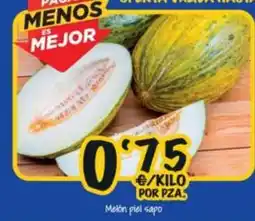 Cash Fresh Melon piel sapo oferta