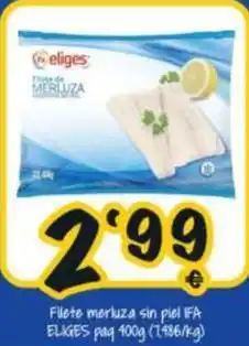 Cash Fresh Ifa eliges - filete merluza sin piel oferta