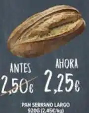 Cash Fresh Campo largo - pan serrano largo oferta