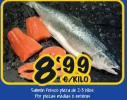 Cash Fresh Salmón fresco pieza de 2-3 kilos oferta
