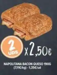 Cash Fresh Napolitana bacon queso oferta