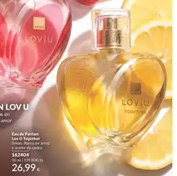 AVON Lov u together Eau de Parfum oferta