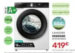 Cenor Hisense - lavadora wf351243bw3 oferta