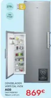 Cenor Aeg - congelador vertical inox oferta