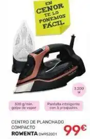 Cenor Rowenta - centro de planchado compacto oferta