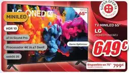 Cenor Lg - tv miniled 65 oferta