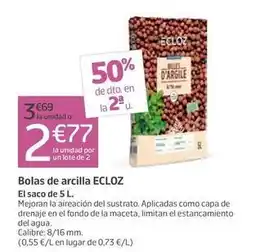 Jardiland Ecloz - bolas de arcilla oferta