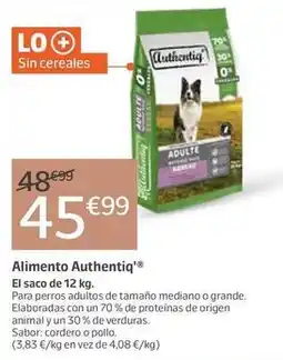 Jardiland Origen - alimento authentiq oferta
