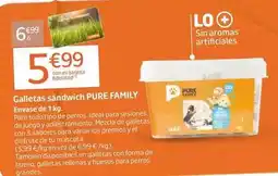 Jardiland Family - galletas sandwich oferta