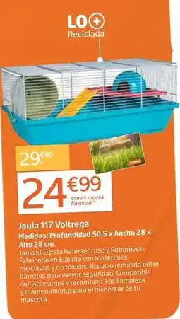 Jardiland Eco - jaula 117 volt rega oferta