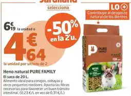 Jardiland Family - heno natural oferta