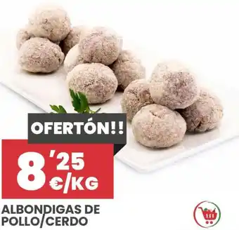 Albóndigas de pollo/cerdo
