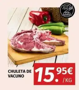 Maskom Supermercados Chuleta de vacuno oferta