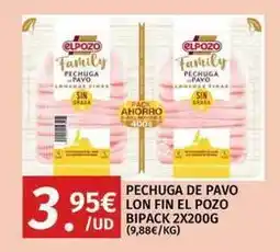 Maskom Supermercados Elpozo - pechuga de pavo lon fin oferta