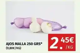 Maskom Supermercados Ajos malla oferta
