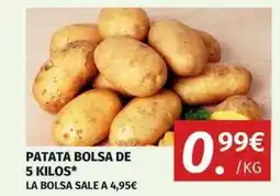 Maskom Supermercados Patata bolsa de 5 kilos oferta