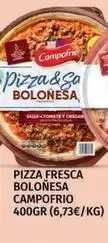 Maskom Supermercados Campofrío - pizza fresca bolonesa oferta