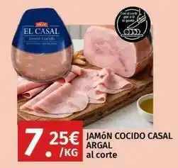 Maskom Supermercados Argal - jamon cocido oferta