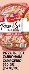 Maskom Supermercados Campofrío - pizza fresca carbonara oferta