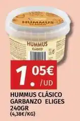 Maskom Supermercados Eliges - hummus clasico garbanzo oferta