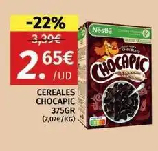 Maskom Supermercados Nestlé - cereales chocapic oferta