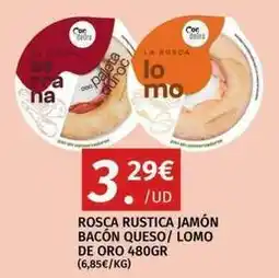 Maskom Supermercados Oreo - rosca rustica jamón bacon queso/ lomo de oro oferta