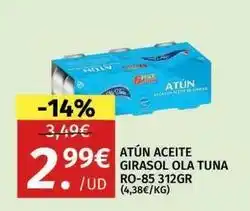 Maskom Supermercados Atun aceite girasol oferta