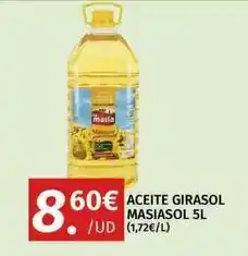 Maskom Supermercados Masíasol - aceite girasol oferta