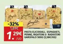 Maskom Supermercados Garofalo - pasta elicoidali, espagueti, penne, rigatoni o radiatori oferta