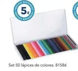 Tiendas MGI Set 50 lápices de colores. 81586 oferta
