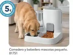 Tiendas MGI Comedero y bebedero mascotas pequeño oferta