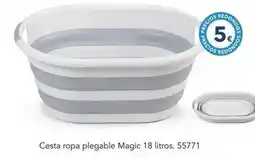 Tiendas MGI Magic - cesta ropa plegable oferta