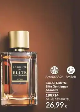 AVON Avon elite gentleman absolute oferta