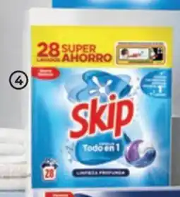 Alimerka Skip Detergente todo en 1, 28 cápsulas oferta