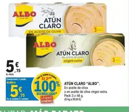 E.Leclerc ALBO Atún claro oferta