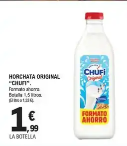 E.Leclerc CHUFI Horchata original oferta