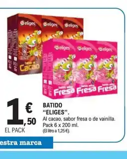 E.Leclerc ELIGES Batido oferta