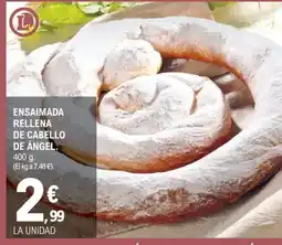 E.Leclerc Ensaimada rellena de cabello de ángel oferta
