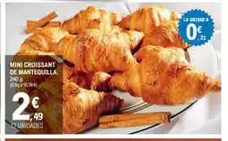 E.Leclerc Mini croissant de mantequilla oferta