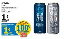 E.Leclerc 8.6 Cerveza oferta