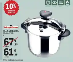 E.Leclerc MAGEFESA Olla a presión oferta
