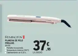 E.Leclerc REMINGTON Plancha de pelo proluxe oferta