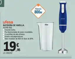 E.Leclerc UFESA Batidora de varilla. oferta