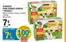 E.Leclerc FRISKIES Alimento para perros húmedo oferta