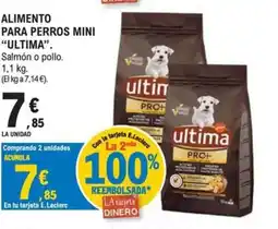 E.Leclerc ULTIMA Alimento para perros mini oferta