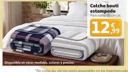 Alcampo Colcha boutí estampada oferta