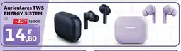 Alcampo Auriculares tws energy sistem oferta